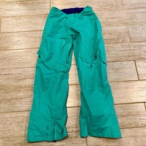 Burton Ak Swash Teal Snowboard Ski Pants Women Small * Read!!